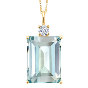 Pendant in 925 Yellow Gold Plated Silver