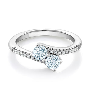 Aquamarine - March_5_Ring in 925 Sterling Silver