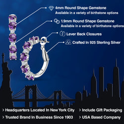 Earrings in 925 Sterling Silver