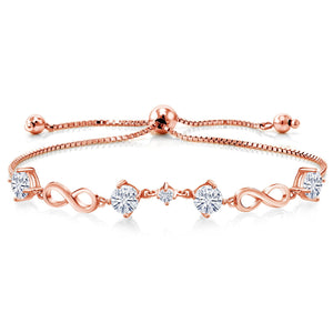 Bracelet in 925 Rose Gold Plated Silver