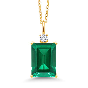 Pendant in 925 Yellow Gold Plated Silver