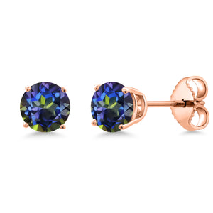 Earrings in 925 Rose Gold Plated Silver