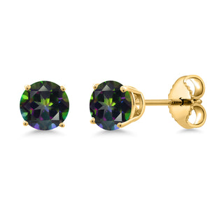 Earrings in 925 Yellow Gold Plated Silver