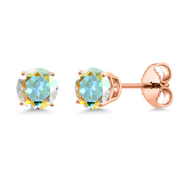 Earrings in 925 Rose Gold Plated Silver