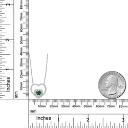 Pendant in 10K White Gold