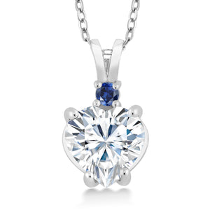 Pendant in 14K White Gold