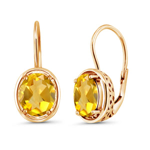 Earrings in 925 Yellow Gold Plated Silver