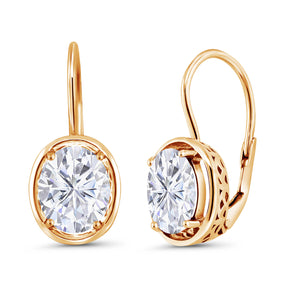 Earrings in 925 Yellow Gold Plated Silver