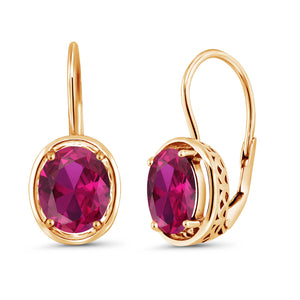 Earrings in 925 Yellow Gold Plated Silver