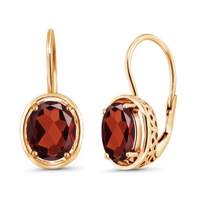 Earrings in 925 Yellow Gold Plated Silver
