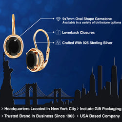 Earrings in 925 Yellow Gold Plated Silver