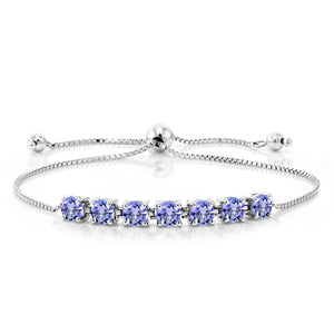 Tanzanite_Bracelet in 925 Sterling Silver
