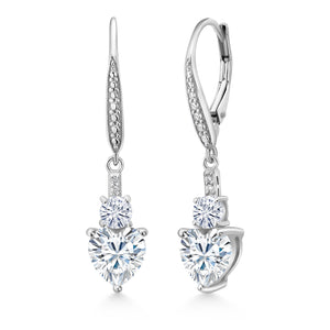 Very Light (IJK) and G - H_Earrings in 925 Sterling Silver
