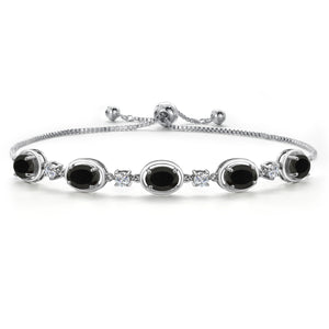 Onyx - December_Bracelet in 925 Sterling Silver