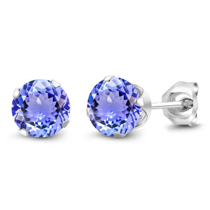 Tanzanite_Earrings in 925 Sterling Silver