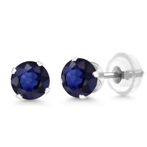 Earrings in 10K White Gold