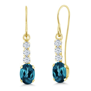 Earrings in 10K Yellow Gold