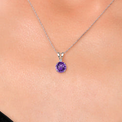 Pendant in 14K White Gold