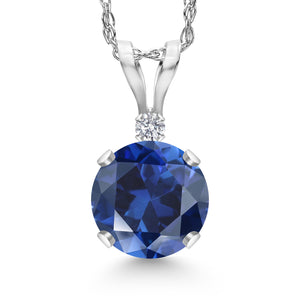 Pendant in 14K White Gold