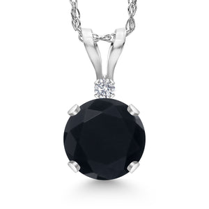 Pendant in 14K White Gold