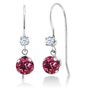 Earrings in 14K White Gold