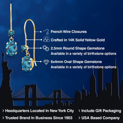 Earrings in 14K Yellow Gold