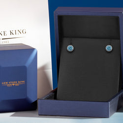 Earrings in 14K White Gold