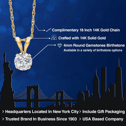 Pendant in 14K Yellow Gold