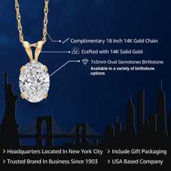 Pendant in 14K Yellow Gold