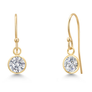 E - F_Earrings in 14K Yellow Gold