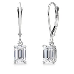 Earrings in 14K White Gold