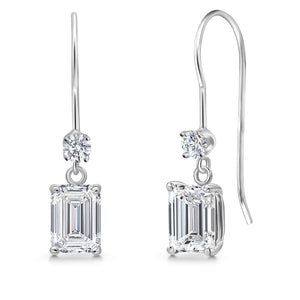 Earrings in 14K White Gold