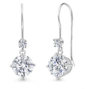 Earrings in 14K White Gold
