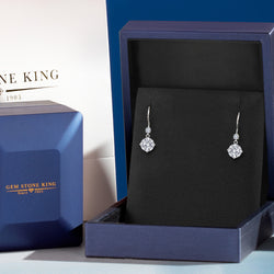 Earrings in 14K White Gold