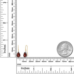 Earrings in 14K Two Tone Gold