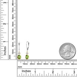 Earrings in 14K Two Tone Gold