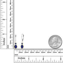 Earrings in 14K Two Tone Gold