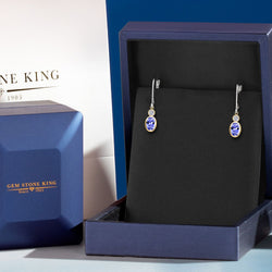 Earrings in 14K Two Tone Gold