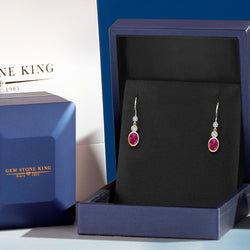 Earrings in 14K Two Tone Gold