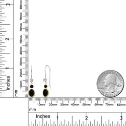 Earrings in 14K Two Tone Gold