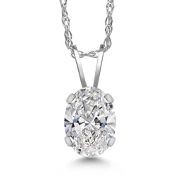 Pendant in 14K White Gold