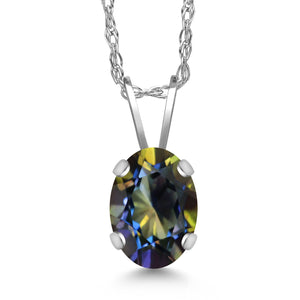 Pendant in 14K White Gold
