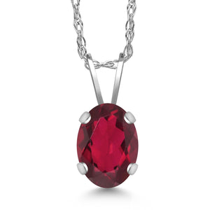 Pendant in 14K White Gold
