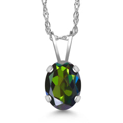 Pendant in 14K White Gold