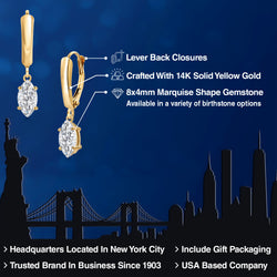 Earrings in 14K Yellow Gold