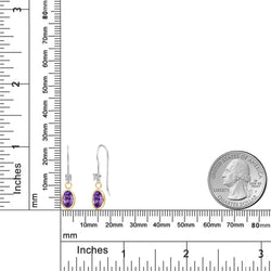 Earrings in 14K Two Tone Gold