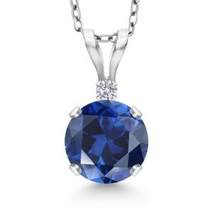 Necklace in 14K White Gold