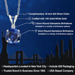 Necklace in 14K White Gold