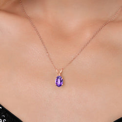 Pendant in 925 Rose Gold Plated Silver
