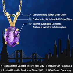 Pendant in 925 Yellow Gold Plated Silver